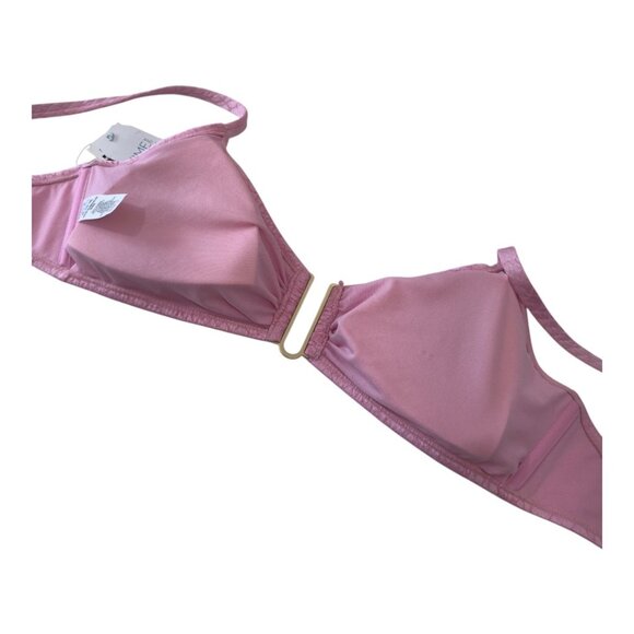 Time And Tru Womens Adjustable Straps Pink Textured Bikini Top XL (16-18) - Picture 7 of 9